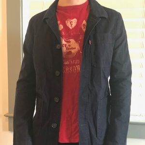 Men's Levi's Navy Corduroy Jacket